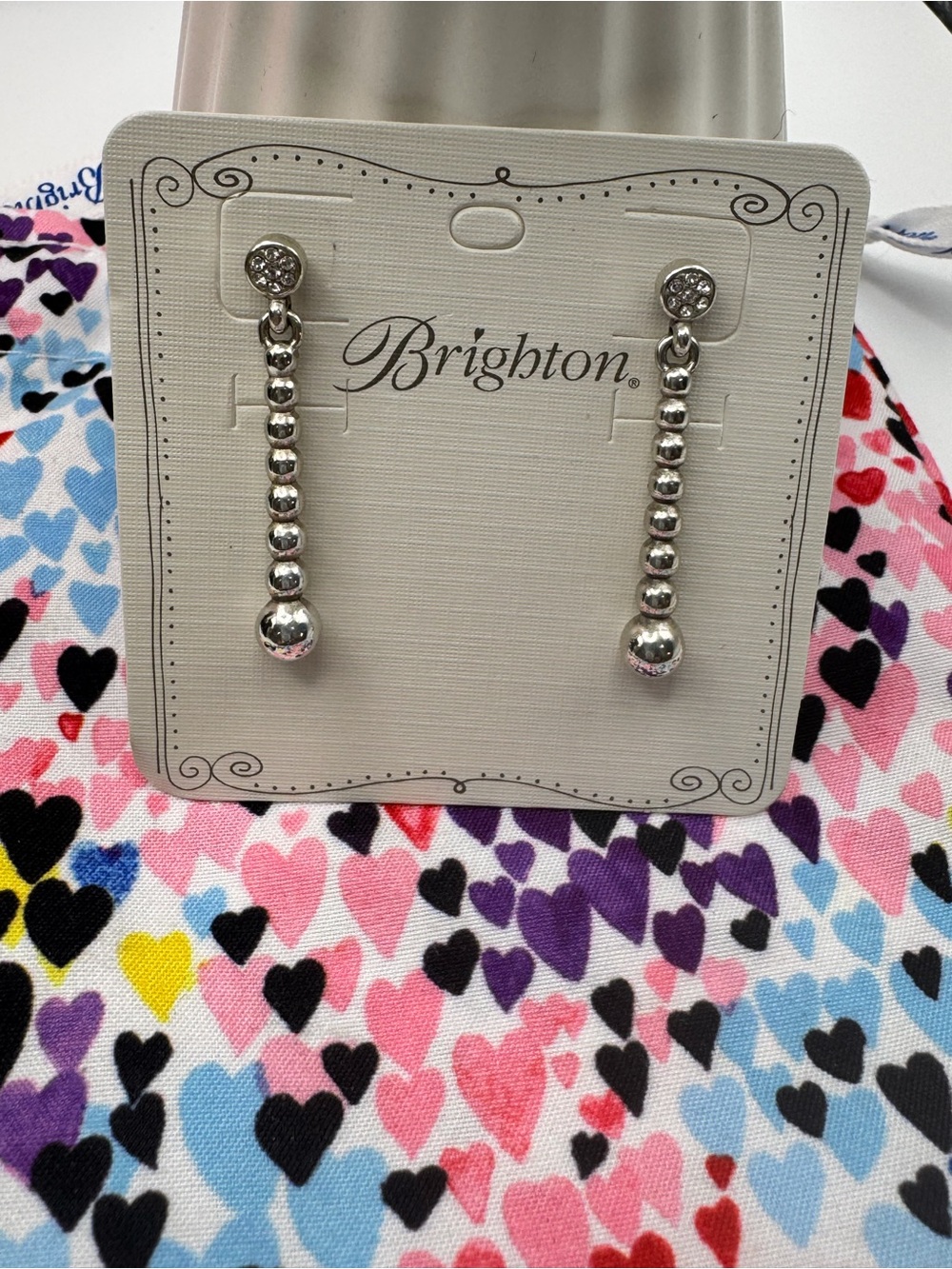 Brighton Meridian Beaded Drop Earrings - New w Tags